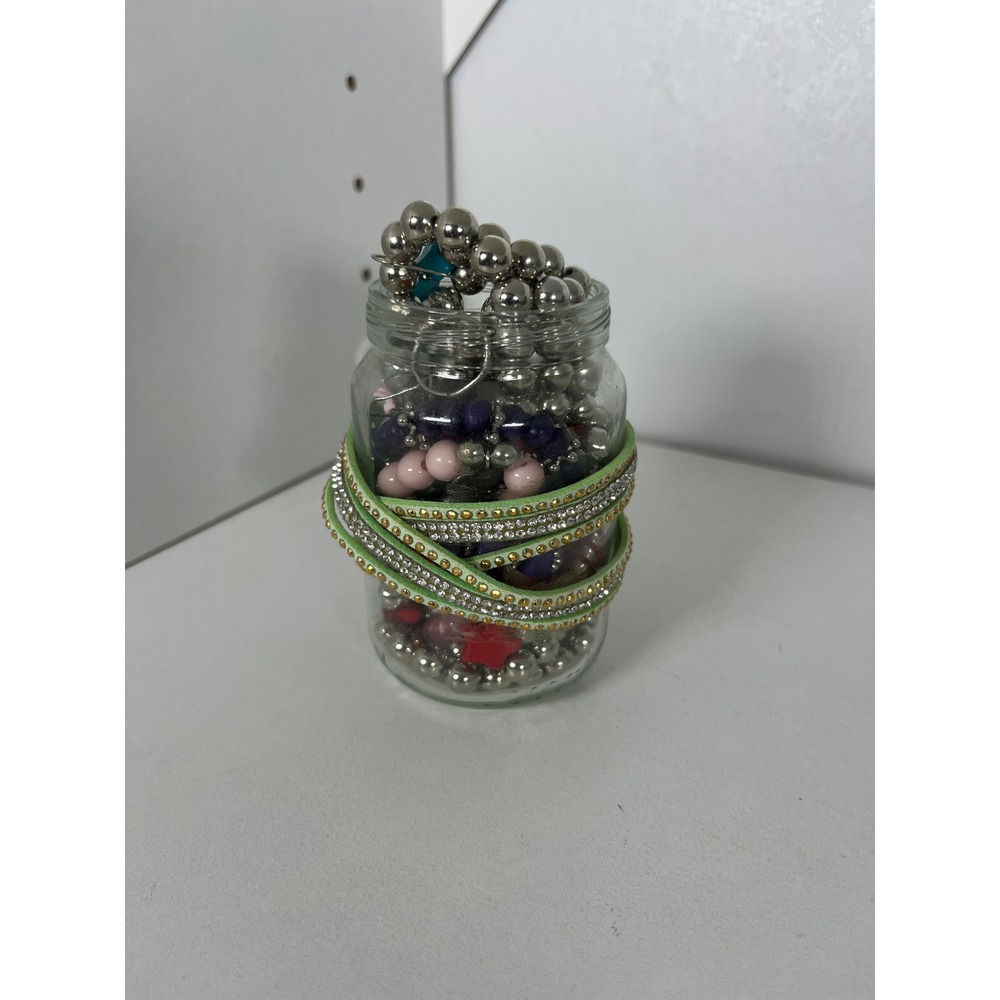 Assorted Kids Bracelet Costume Jewelry Jar Beaded Bracelets Rhinestone‎ Wrap